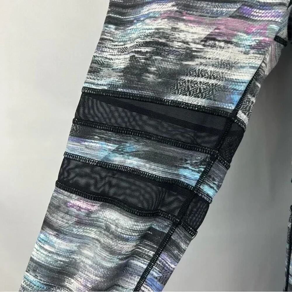 Ivivva (lululemon) Multicolor Abstract Print‎ Leggings - Picture 3 of 4